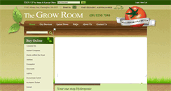 Desktop Screenshot of growroom.com.au